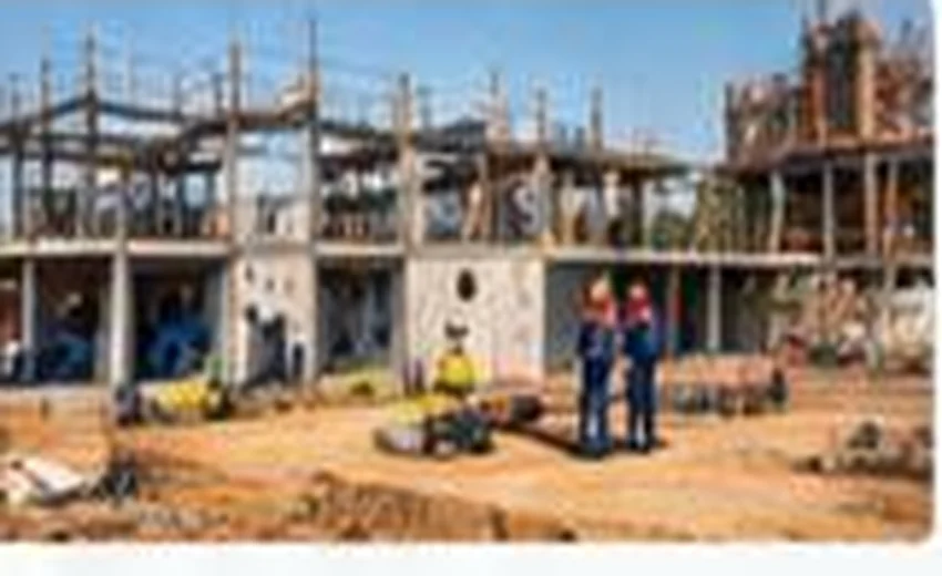 Obra civil en construcción